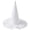 White, variant on IAJDKMEK Halloween Tall Witch Hat for Costume Party, Wizard Hat Accessory, Witch Hat for Halloween Costumes