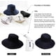 thumbnail image 5 of Sombrero de verano plegable de ala ancha para mujer, protección solar UPF 50 y protección para el cuello., 5 of 5