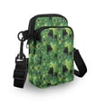 thumbnail image 3 of HELLHERO Cat and Butterfly Pattern Double Deck Crossbody Sling Bags Polyester for Men, Women, 3 of 7