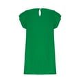thumbnail image 7 of Girls Ruffle Summer Dress Size 6 Flutter Sleeve Casual Sun Dress Vacation Midi A Line School Dresses Green, 8-9 Years, 7 of 7