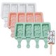 thumbnail image 1 of Molde para paletas de silicona, molde para paletas sin BPA, molde para paletas reutilizable de calidad alimentaria para niños, 1 of 5