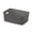 Gray, variant on Plastic Storage Bins, Storage Baskets for Organizing, Woven Design Storage Organizer Bins and Basket for Pantry Shelves Drawers Desktop Closet Playroom Classroom Office, White
