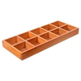 thumbnail image 2 of 1PC Wooden Multifunctional Storage Box Vintage 10 Compartments Desktop Storage Container for Home Living Room Bedroom, 2 of 9