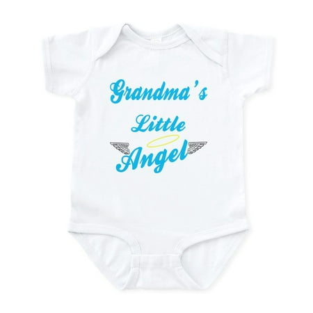 

CafePress - Grandma s Angel Boy Infant Bodysuit - Baby Light Bodysuit Size Newborn - 24 Months