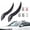 Carbon Fiber Black, variant on Dragon Horns for Car Roof Decor 3D Devil Horn Adhesive Exterior Accessories for SUVs Trucks Sedans 2 Pack