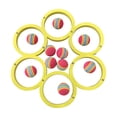 thumbnail image 2 of Summer Party Favors Toy, Interactive Floating Pool Game Set With 10 Colorful Tossing Balls, Popular Pool Party Games, Lightweight Pool Toys For Family And Friends Summer Entertainment, 2 of 9