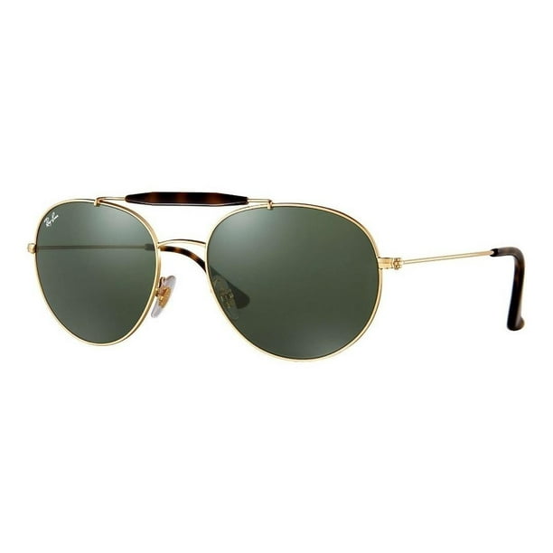 Lentes de sol Rb3540 001 Double Ray Ban Dorado Walmart en linea