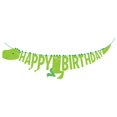 thumbnail image 1 of Creative Converting 346442 66 x 6 in. Boy Dinosaur Banners - 12 Count, 1 of 1