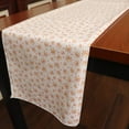 thumbnail image 4 of 100% Cotton Table Runner Christmas / Event Decoration Holiday Sparks on White, 4 of 4