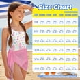 thumbnail image 7 of Xoenoiee Ice Cream Heart Pattern Girls Swimsuit One Piece Bathing Suit with Cover Up Skirt, Adjustable Straps Padded Swimwear Beachwear for Summer, Size 13-14 Years, 7 of 7