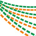 thumbnail image 1 of Banner AhfuLife Banderas Irlandesas 60 piezas 14x21cm 10m de largo, 1 of 7