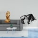 thumbnail image 2 of Figura de león de resina, estatua de león, escultura de toro, adorno decorativo coleccionable de arte animal, detalles intrincados, ideal para sala de, 2 of 8