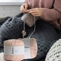 Mouliraty Lace Thread DIY Woven Mercerized Baby Fine Thread Crochet Yarn