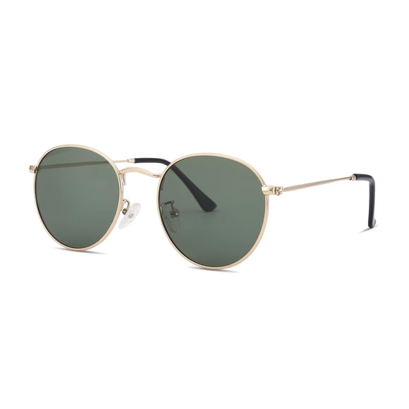 Gafas de sol Pro Acme pequeñas redondas de metal polarizadas para mujer