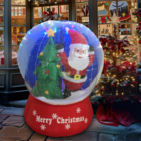 Decoraciones inflables navideñas JOEYSUT de 4 pies con luz LED