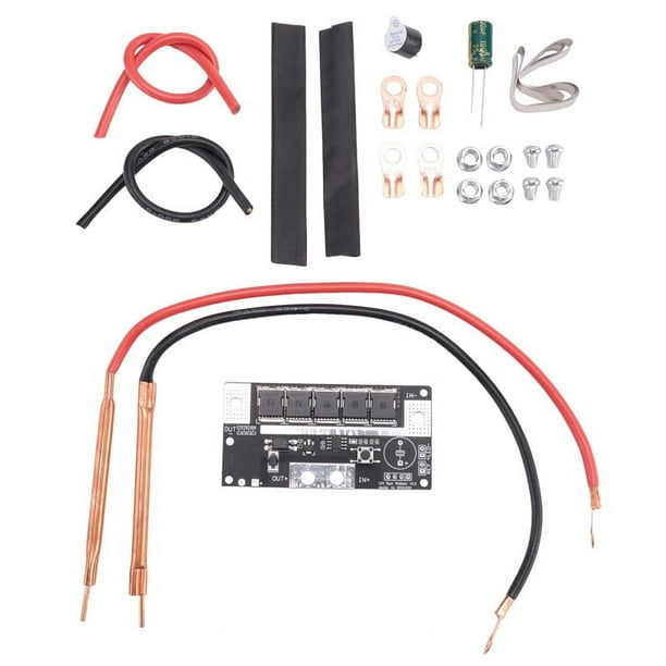 Soldador de Punto de 12 V, MáQuina de Almacenamiento de Soldadura por Puntos de BateríA PortáTil DIY Equipo de Soldadura de Placa de Circuito PCB para 26650 32650