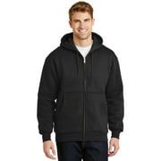 Cornerstone® - Heavyweight Full-Zip Hooded Sweatshirt With Thermal Lining.