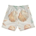 thumbnail image 7 of FORMRS Boys Swim Trunks Quick Dry Mesh Liner Boardshorts Sizes XS-XL, Gray Seashell, 7 of 7