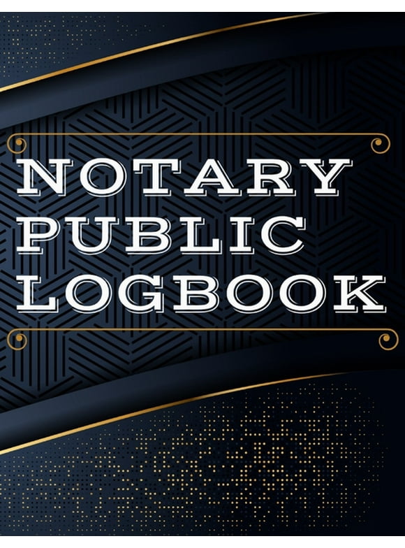 Notary Public Log Book: Notary Book To Log Notorial Record Acts By A Public Notary Vol-2 (Paperback)(Large Print)