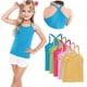 thumbnail image 1 of Odeerbi Camisetas de Las Niñas de 5 Paquetes Camisetas de Algodón Y Espalda Camisetas Bajas Sin Mangas Básicas Suaves, 1-13 Años, 1 of 9
