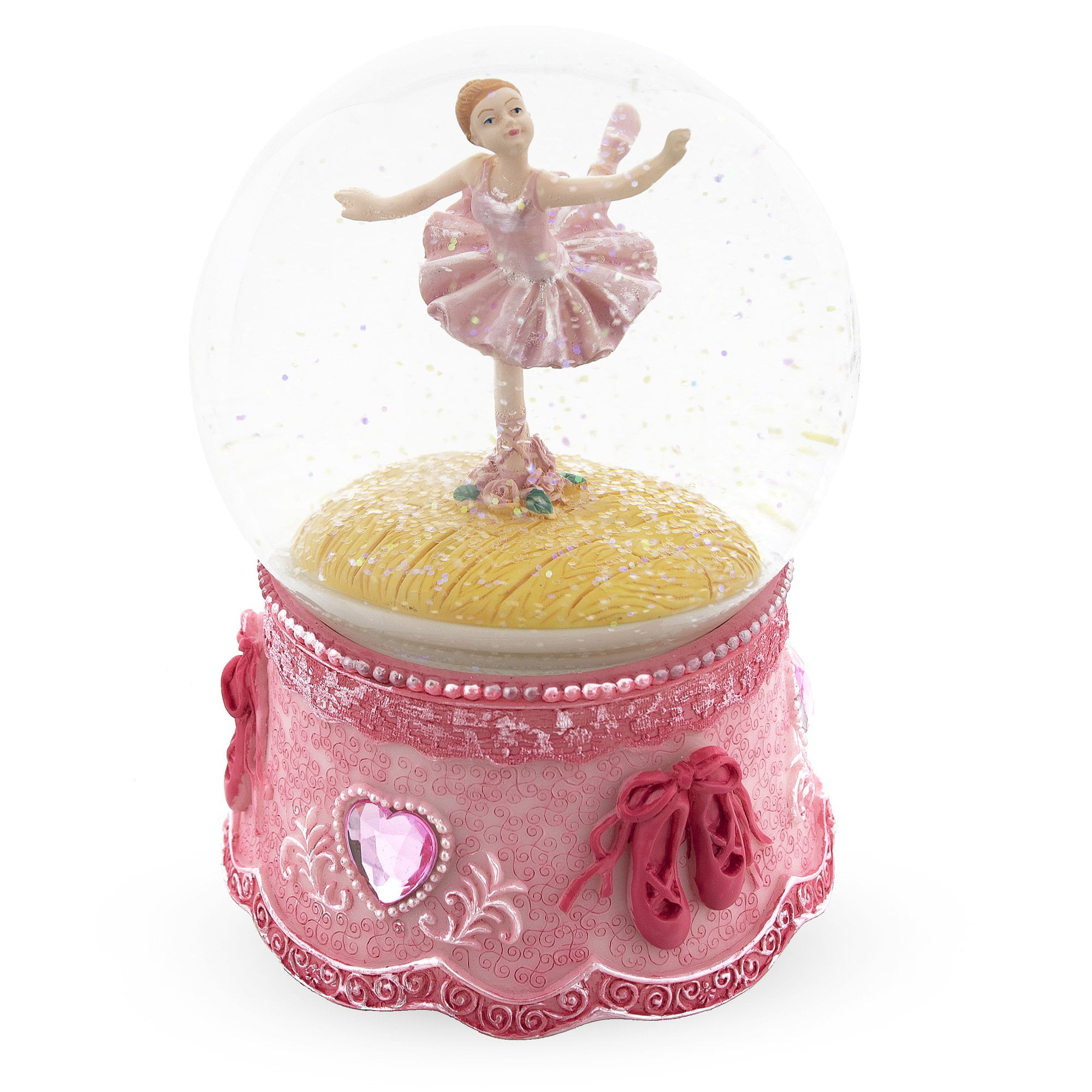 BestPysanky Spinning Ballerina in Pink Water Snow - Walmart.com