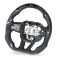 thumbnail image 1 of Carbon Fiber Steering Wheel,Carbon Fiber LED Display Steering Wheel Replacement Car Steering Wheel Top-Notch Performance, 1 of 14