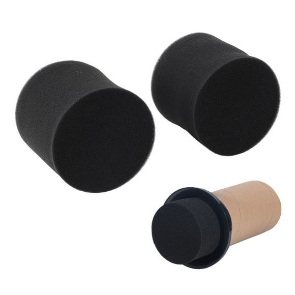 Speaker Cabinet Port Tube Sponge, 90mm Dia. 80mm H Easy Installation Speaker Port Tube Sponge for PA DJ Subwoofer Bass Box