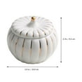 thumbnail image 2 of EeaseCA 1Pc Ceramic Bowl with Lid Simple Soup Bowl Steamed Egg Bowl Kitchenware, 2 of 7