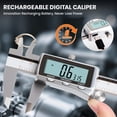 thumbnail image 2 of Calibrador Digital Recargable HARDELL 15 cm con Pantalla LCD, 2 of 7