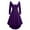 Purple, variant on Utoimkio Women's Christmas Long Sleeve Loose High Waist Midi Dress Fall Winter Deep V Neck Knee Length Christmas Formal Dresses for Women Swing Long Dresses