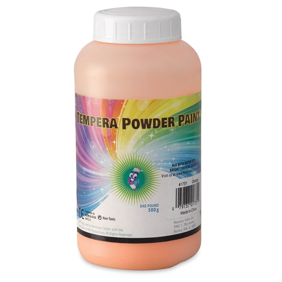 Three Little Twigs Tempera Powder Paint - Orange, 1 lb, Jar