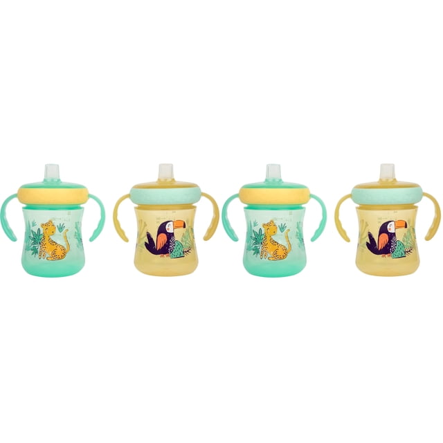 Vasos Entrenadores The First Years Boquilla Suave Jungla 2 Unidades