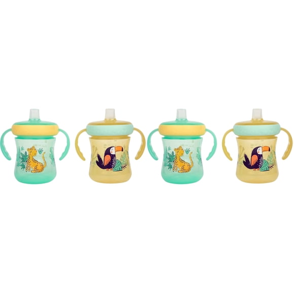 Vasos Entrenadores The First Years Boquilla Suave Jungla 2 Unidades
