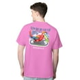 thumbnail image 2 of Men's Margaritaville Pink NASCAR Flip Flop T-Shirt, 2 of 2
