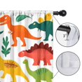 thumbnail image 4 of Blackout Kids Curtains,Cute Dinosaur Pattern Childrens Insulated Curtains Set Of 2,Bedroom Essentials,Toddler Room Decor 52x84in(132x213cm), 4 of 4