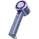 thumbnail image 1 of Nuevo Ventilador Transfronterizo 2024 Alta Velocidad Continuo 100 Velocidades Ventilador Hielo Portátil Ventilador Semiconductor Con Pantalla Digital USB (Y52)) (Negro Morado) Púrpura, 1 of 9
