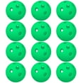 thumbnail image 1 of Pickleball 12 paquetes de pelotas de pickleball de interior de 26 agujeros para cancha cubierta Tomshoo Pickleball, 1 of 7