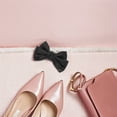 thumbnail image 2 of LOLIPPYY 1 Pair Solid Color Bow Shoe Clips - Removable Elegant Shoe Buckles for Weddings, Parties, Bags, Clothing & Hair Accessories, 2 of 7