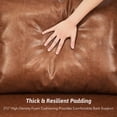 thumbnail image 5 of Upholstered Living Room Chair with Back Seat Cushions Metal Frame 265 lb Capacity, 5 of 13