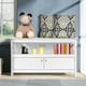 thumbnail image 4 of Costway Mueble para TV hasta 112 cm Centro Diversión con Repisa y 2 Puertas Consola para Salón y Dormitorio 112 x 40 x 61 cm, 4 of 8