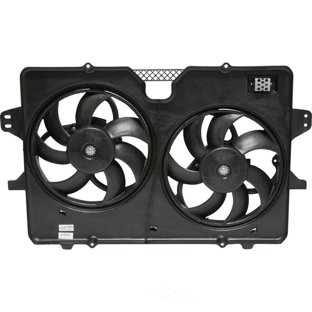 Dual Radiator and Condenser Fan Assembly -- Radiator-Condenser Fan Assy