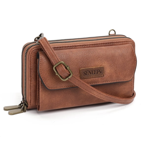 SENDEFN Small Crossbody Phone Purses for Women Vegan Leather Crossbody Bags Shoulder Handbags