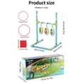thumbnail image 3 of 2-In-1 Bean Bag Toss & Ring Throwing Game With Lights, Indoor Outdoor Led Game Set For Family Parties, 3 of 9