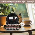 thumbnail image 5 of Eheartsgir Southwestern Pattern Small Backpack for Hangouts Travel, Lightweight Travel Shoulder Bag Polyester Waterproof Mini Backpack, 5 of 8