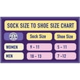 thumbnail image 4 of Yacht & Smith 12 Pairs Women's Diabetic Neuropathy Edema Socks, Cotton Crew, Medical Sock, 4 of 4