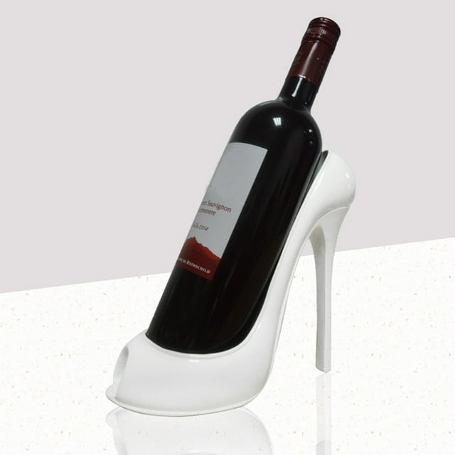 DPTALR Wine Rack High Heel Shoe Bottle Holder Storage Wedding Party Decor Ornament Gif
