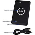 thumbnail image 2 of Rfid Nfc Copier Duplicator Key Fob Smart Card Reader Writer 13.56mhz Encrypted Programmer Us-haoyi, 2 of 5
