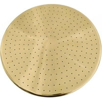 Handcrafted Unlacquered Brass Rain Shower Head | 8-Inch High-Pressure Rainfall with -Friendly Nozzles for a Spa-Like Experience