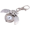 thumbnail image 2 of 1pc Retro Owl Shape Pocket Watch Lovely Pretty Spreading Wings Owl Pocket Watch, 2 of 7