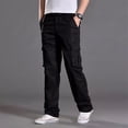 thumbnail image 3 of Jogger Cargo Gabardina Para Hombre Pantalón Casual, 3 of 7